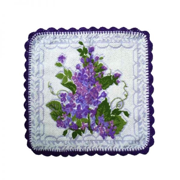 Jacquard Face Washer Lilac