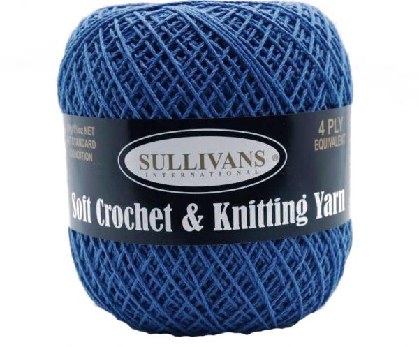 Quarry Blue Cotton Yarn