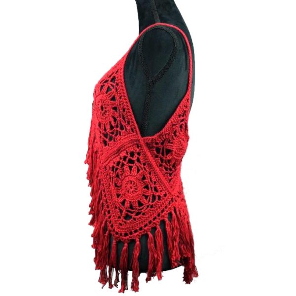 Boho Top Red No8 2