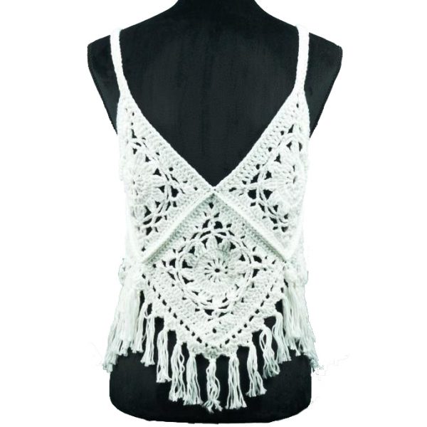 Boho Top White No5 3