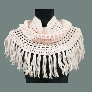 Boho-Fringed-Cowl-Pink-1